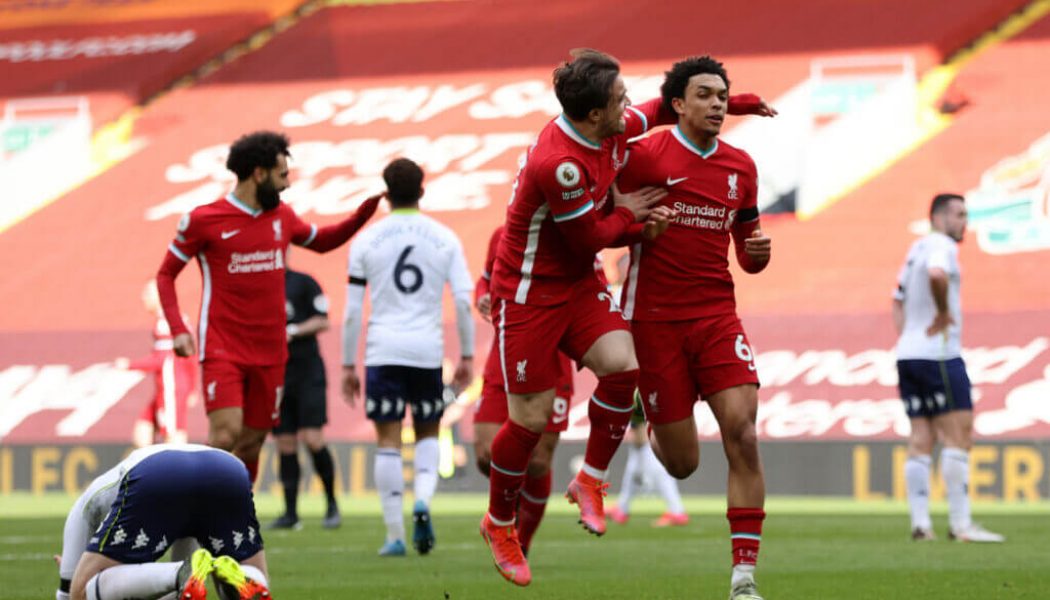 ‘Really pleased’: Jamie Carragher raves about one player after Liverpool win vs Aston Villa