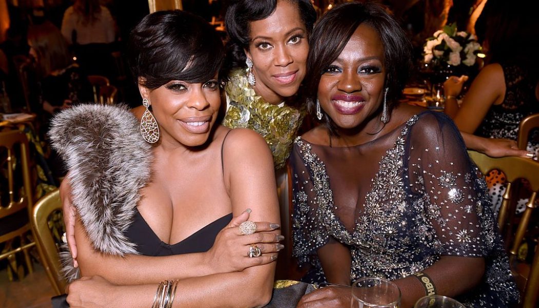Regina King & Viola Davis Showcase Jaw Dropping Beauty In ‘Entertainment Weekly’ Oscars Issue