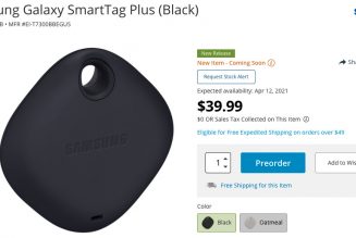 Samsung’s first UWB tracker, the SmartTag Plus, appears to be nearly here
