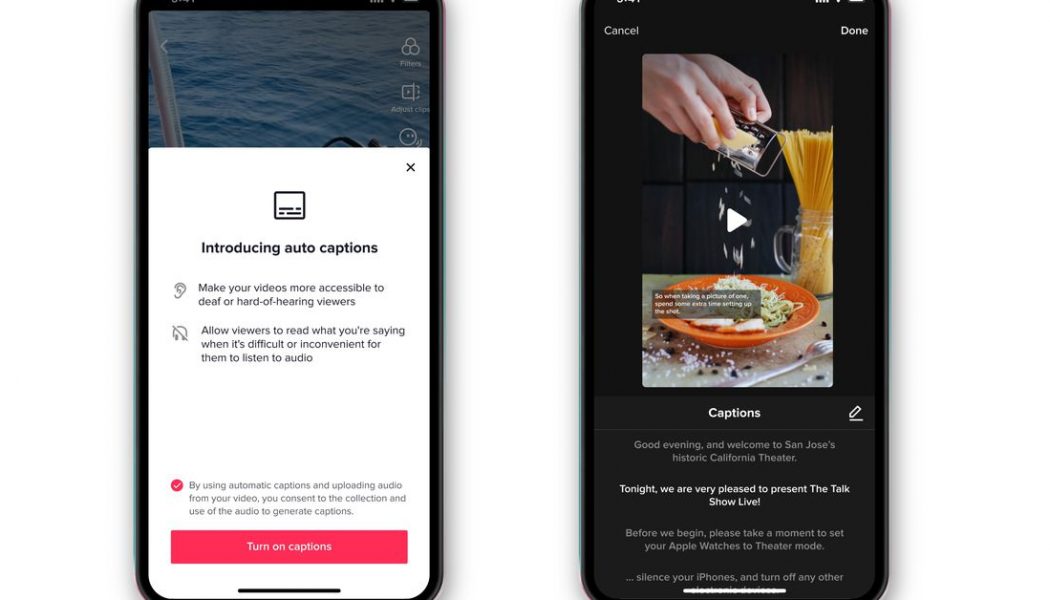 TikTok adds automatic captions to videos in accessibility push