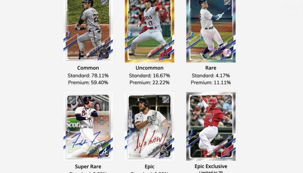 Topps is releasing official NFT baseball cards on April 20th