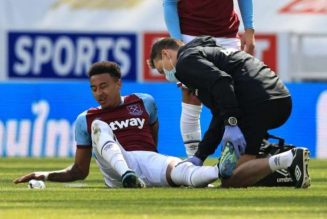 West Ham boss allays fears of serious Jesse Lingard injury after substitution