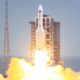 An out-of-control Chinese rocket has re-entered Earth’s atmosphere