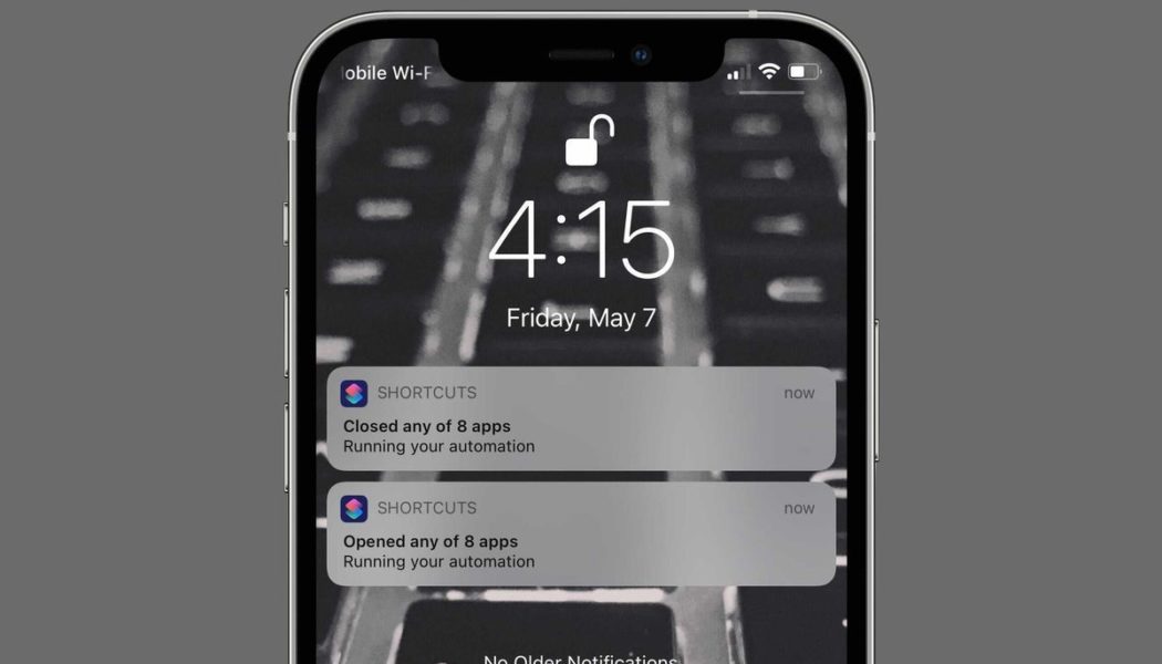 Apple Shortcuts is great, but it needs a notification toggle