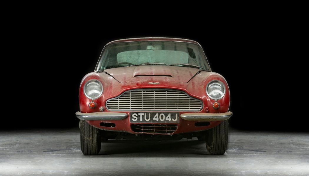 Aston Martin DB6 Sells for Over $250K After Collecting Dust for 30 Years