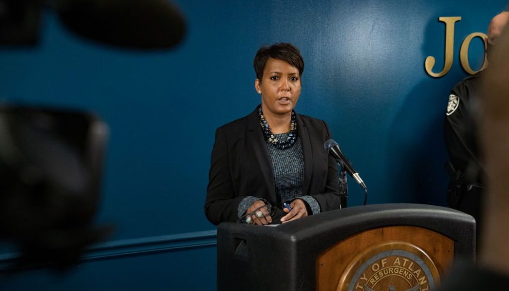 Atlanta Mayor Keisha Lance Bottoms Won’t Run for Re-Election