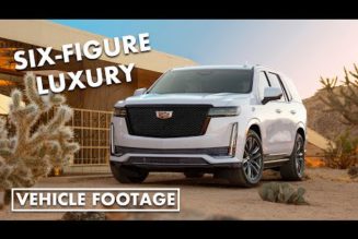 Cadillac Escalade-V Performance SUV-hemoth Is on Its Way