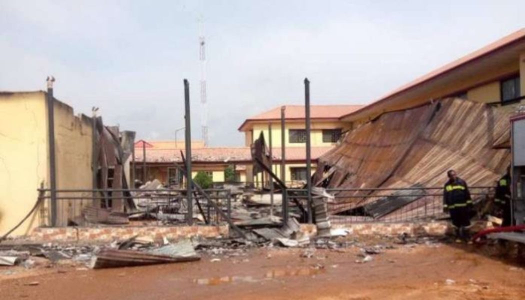 Centre decries burning of INEC offices