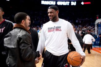 Drake’s Son Adonis Left In Awe By LeBron James’ Game