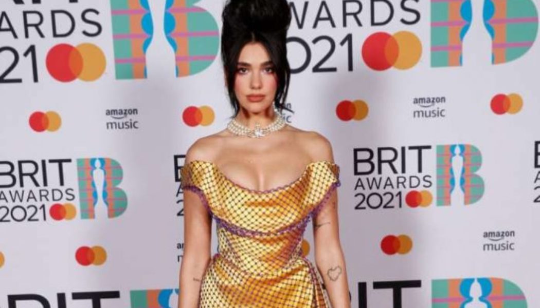 Dua Lipa wins album of the year at Brit Awards