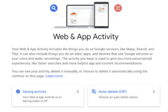 Google now lets you password-protect the page that shows all your searches