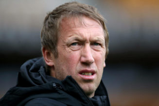 Graham Potter insists he’s happy at Brighton amid Tottenham links