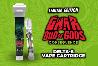 GWAR Launch Limited Edition Bud of Gods Delta-8 Vape Cartridges