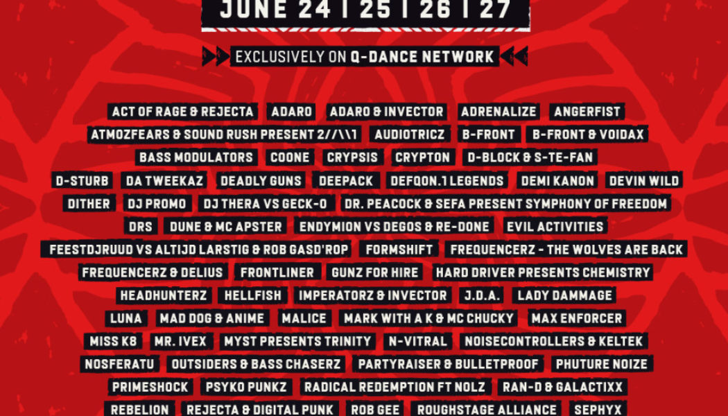 Headhunterz, Da Tweekaz Top “Defqon.1 at Home” Lineup, Streamed Exclusively On New Q-dance Network