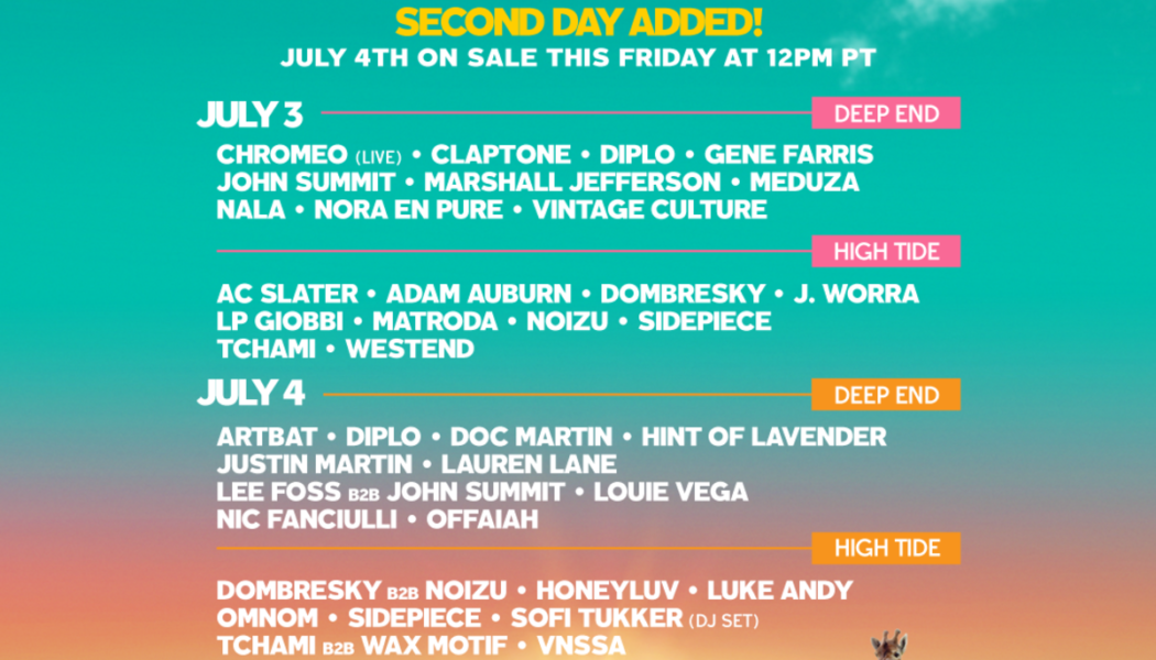 Insomniac’s Day Trip Festival Unveils Stellar Lineup, Adds Second Day