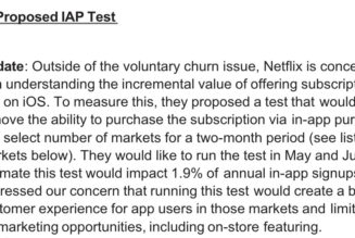 Internal emails reveal how badly Apple wanted to keep Netflix using in-app purchases