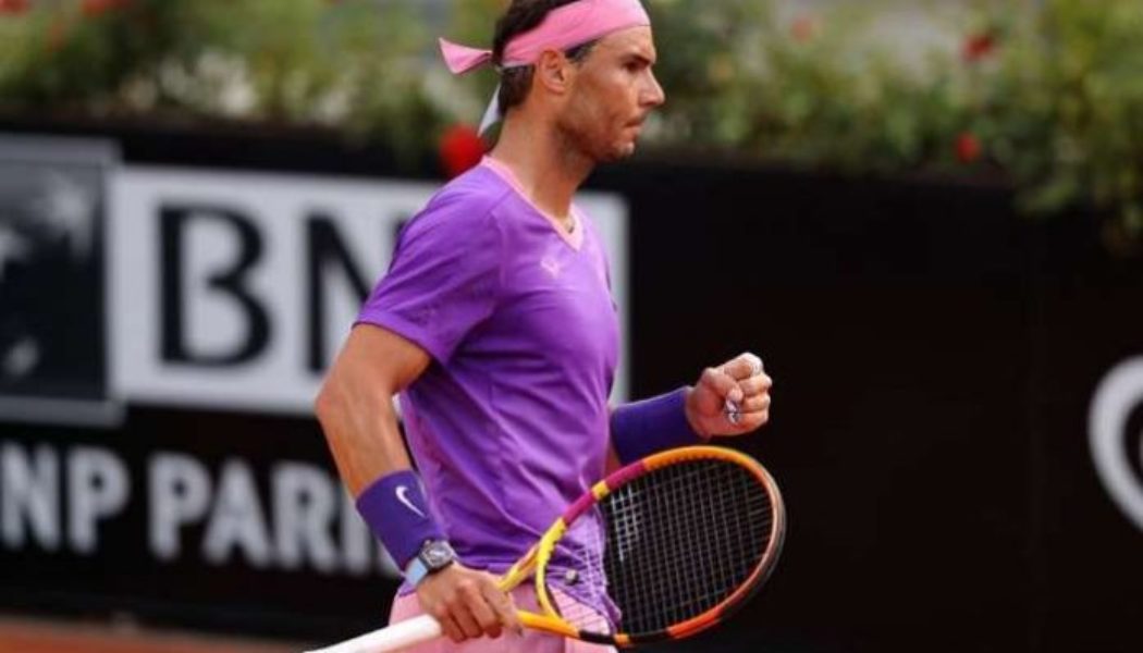 Italian Open: Rafael Nadal beats Denis Shapovalov to reach quarter-finals