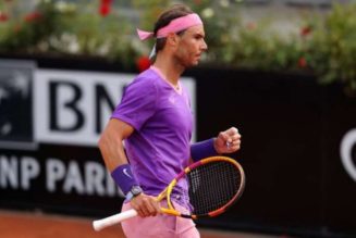 Italian Open: Rafael Nadal beats Denis Shapovalov to reach quarter-finals