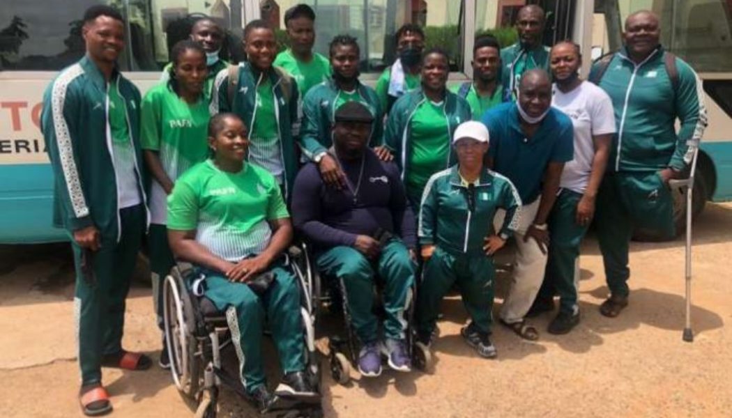 Minister charges para-athletics team to be worthy ambassadors