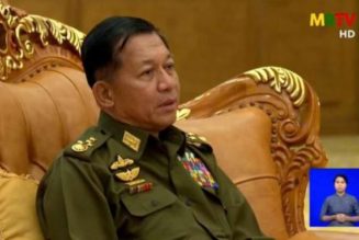 Myanmar junta imposes martial law in town