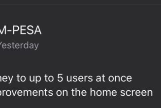 New M-PESA Update Allows Users to Send Money to Multiple People