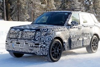 Next-Gen Range Rover Sport Spied In Electric Form