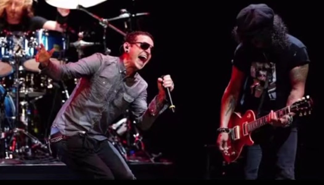 Previously Unreleased Slash Song “Crazy” Featuring the Late Chester Bennington Has Been Unearthed: Stream