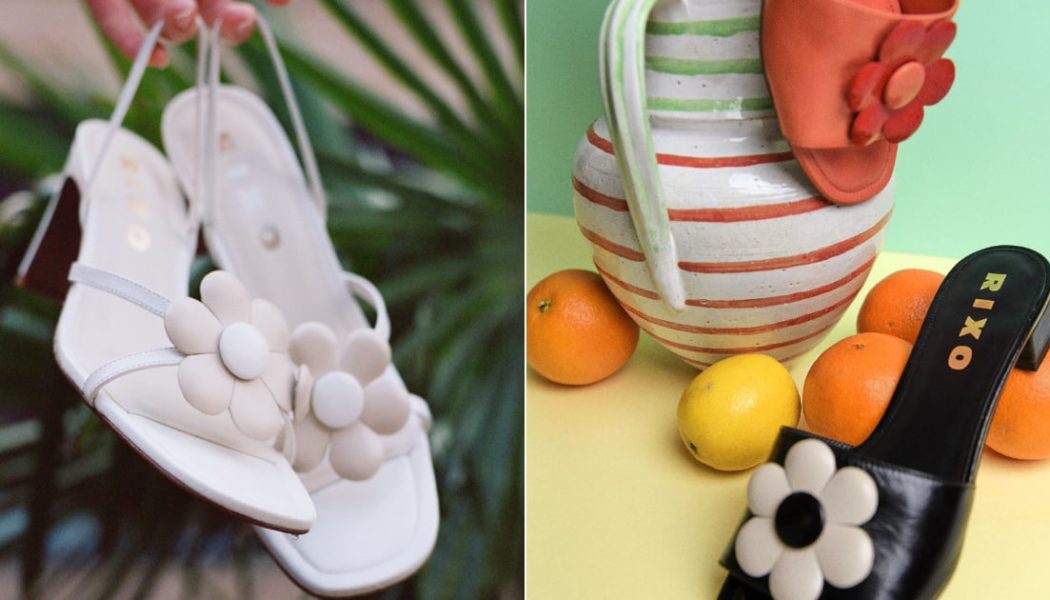 RIXO Debuts a Shoe Collection of Pretty, Vintage-Inspired Summer Sandals