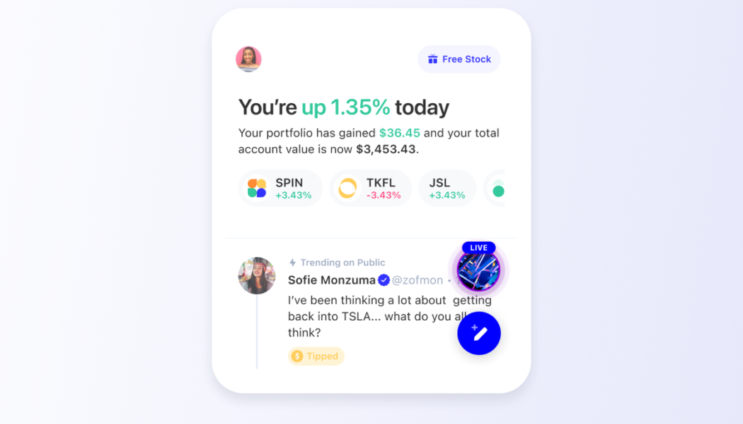 Robinhood competitor Public is launching in-app live audio programming