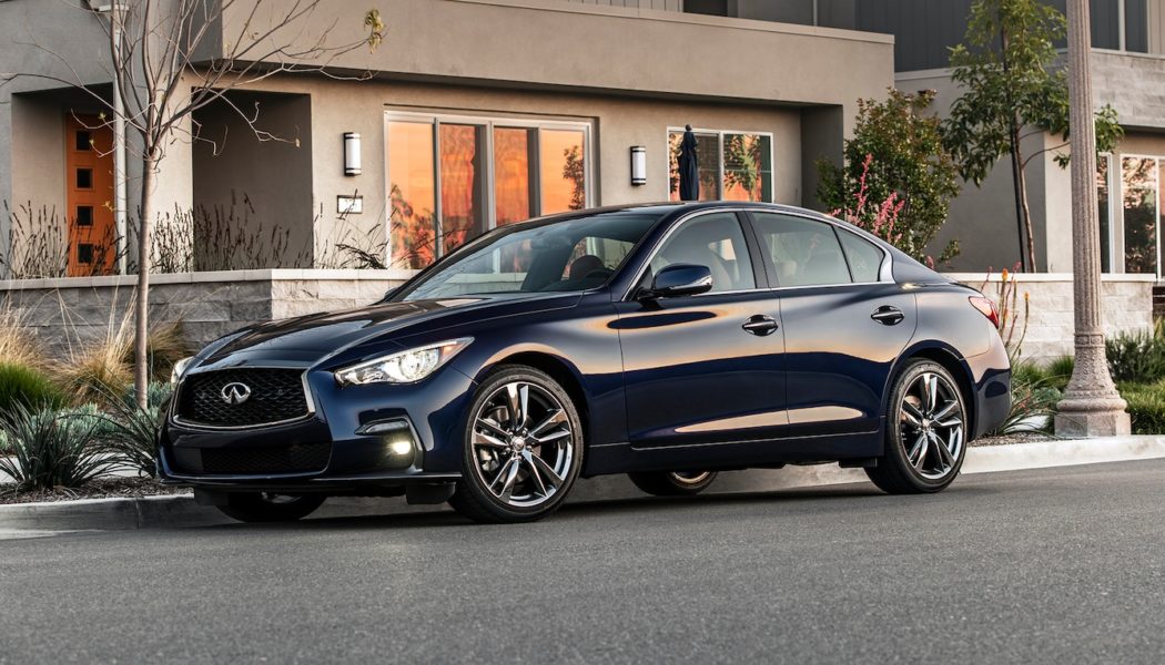 Sign and Drive: 2021 Infiniti Q50 Adds Special Signature Edition