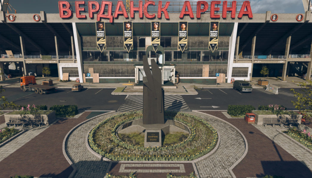 The Call of Duty League’s champions are being honored at Verdansk Stadium in Warzone