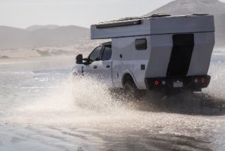 The Rossmӧnster Overland Baja Truck Camper Replaces the Pickup Bed Entirely