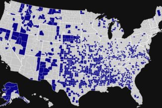 This is a map of America’s broadband problem
