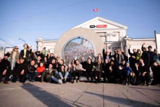 Vilnius, Lithuania built a ‘portal’ to another city to help keep people connected