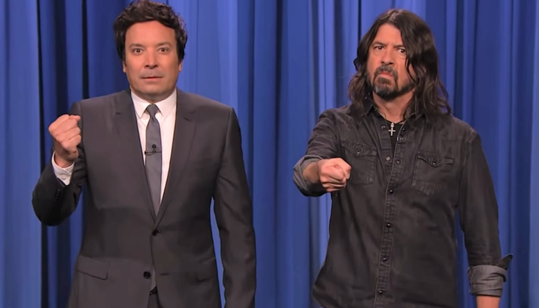 Watch Dave Grohl Have Fun Co-Hosting The Tonight Show