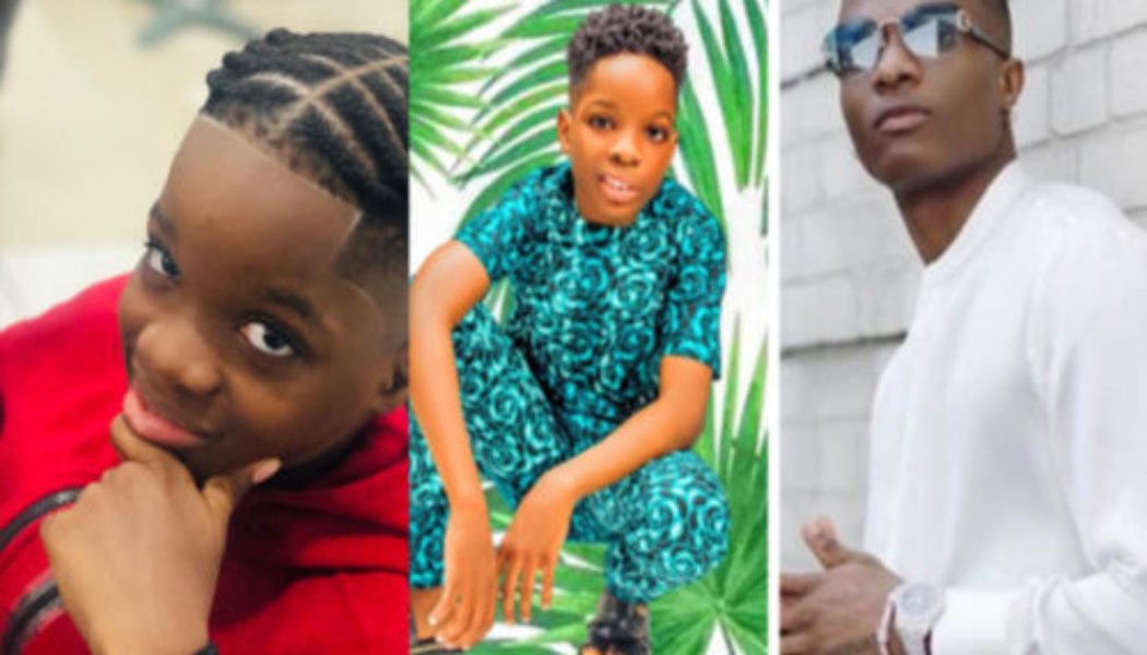 Wizkid’s Son Boluwatife Gears Up For 10th Birthday, Shares Throwback Photo