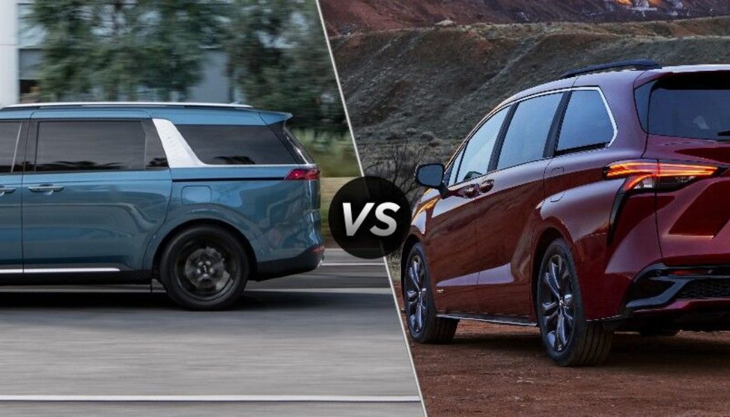2022 Kia Carnival vs. 2021 Toyota Sienna: High-Spec Haulers