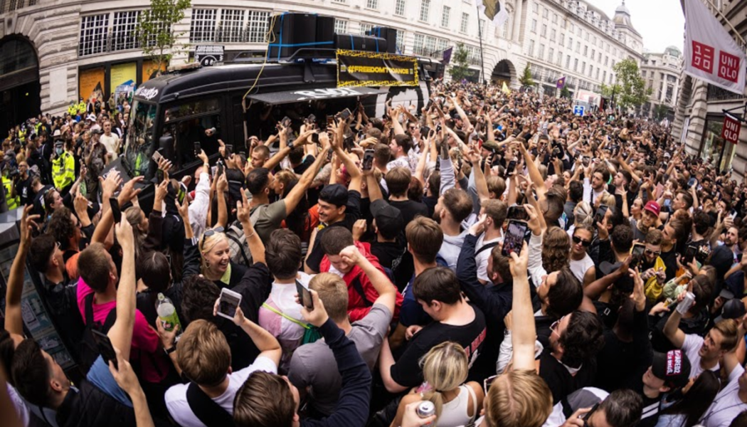 23 People Arrested at #FreedomToDance Protests in Central London