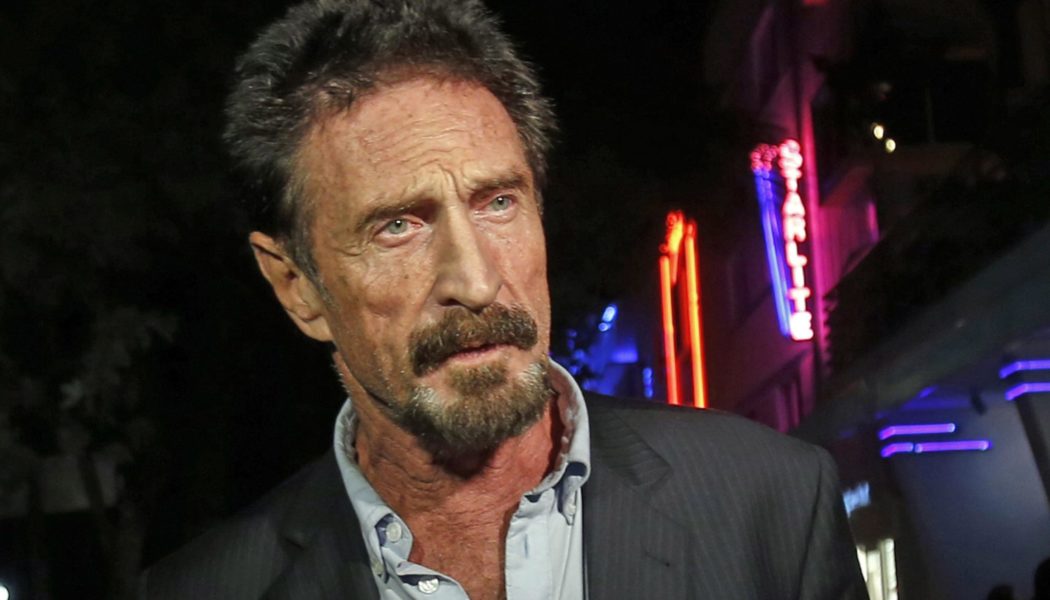 Antivirus Pioneer John McAfee Found Dead in Prison Cell