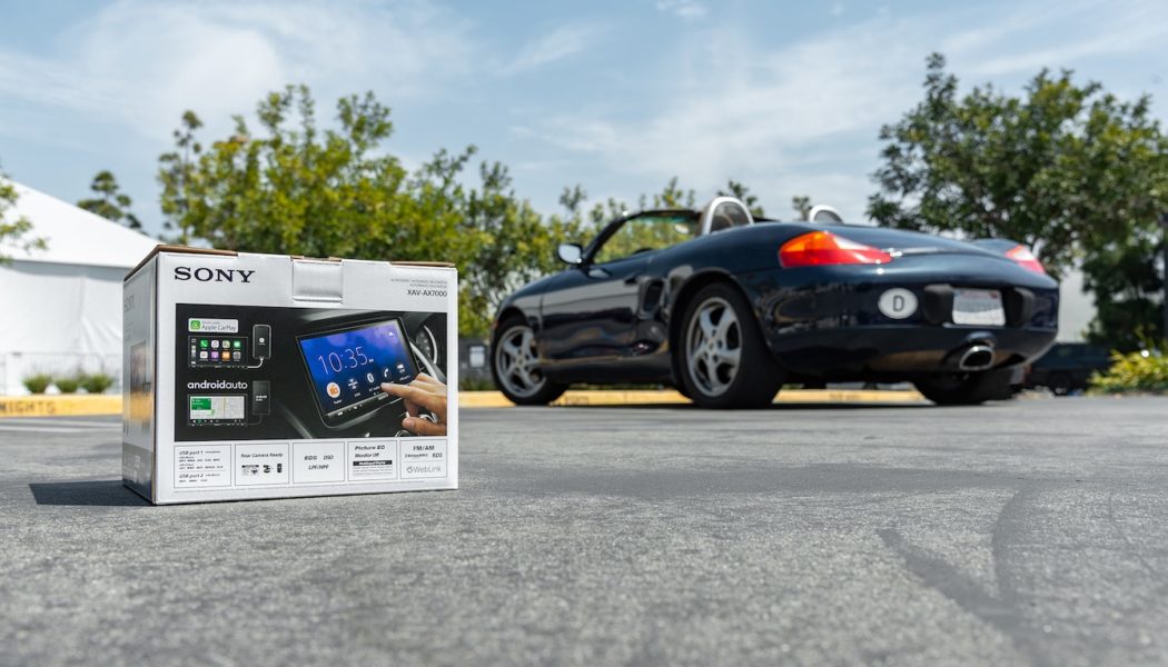 Apple CarPlay Head Unit Review: We Add the Sony XAV-AX7000 to Our 1998 Porsche Boxster