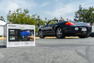 Apple CarPlay Head Unit Review: We Add the Sony XAV-AX7000 to Our 1998 Porsche Boxster