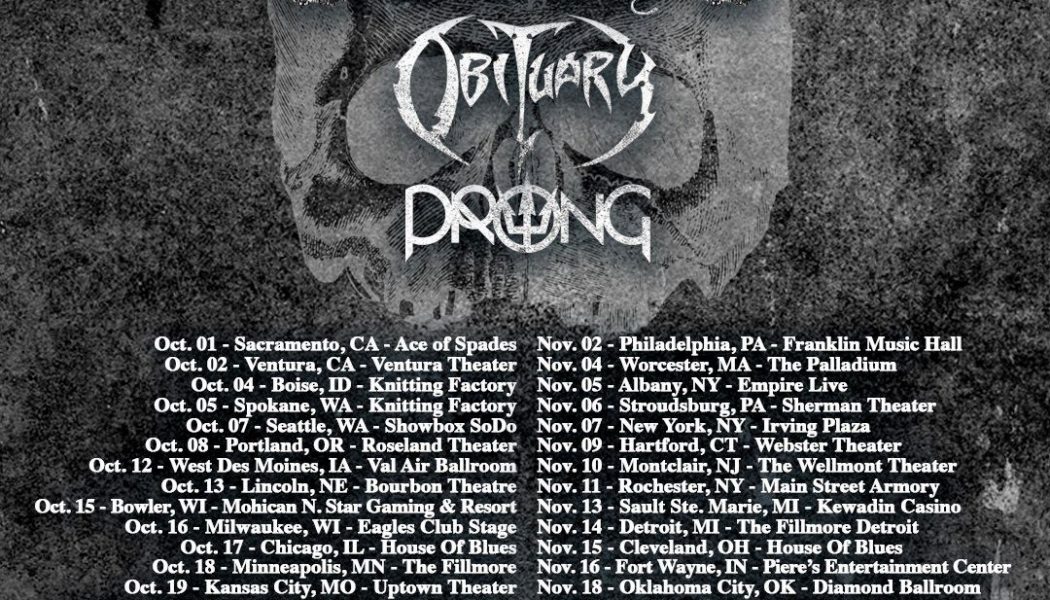 Black Label Society Announce 2021 US Tour with Obituary and Prong