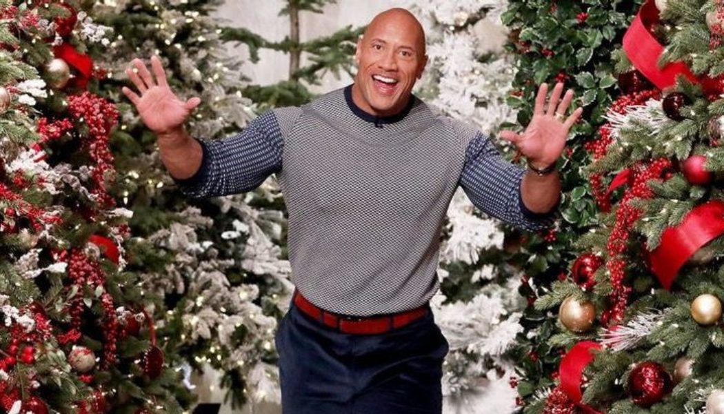 Dwayne Johnson Teases Christmas Movie Red One