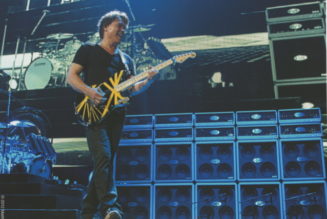 EDDIE VAN HALEN Stage-Used Charvel EVH Art Series Electric Guitar Up For Auction