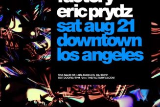 Eric Prydz Announces Date of Factory 93 Concert in Los Angeles