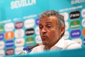 Euro 2020: Spain boss rues missed chances but defends game plan