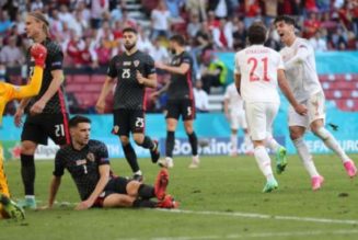 Euro 2020: Spain eliminate Croatia in eight-goal thriller