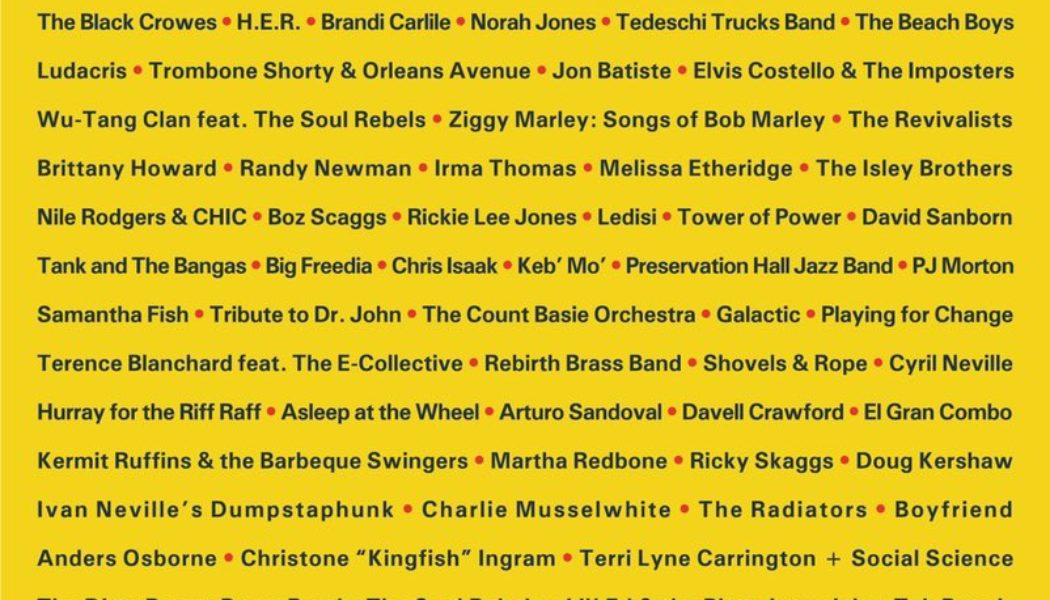 Foo Fighters, Stevie Nicks, Dead & Co, Lizzo Highlight New Orleans Jazz Fest Lineup