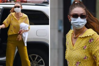 Gigi Hadid Just Wore the Loveliest £36 Mango Top, and It’s Still Available