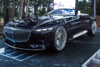 Gotham’s Wealthiest Man Drives an Old Mercedes-Maybach Concept Car?